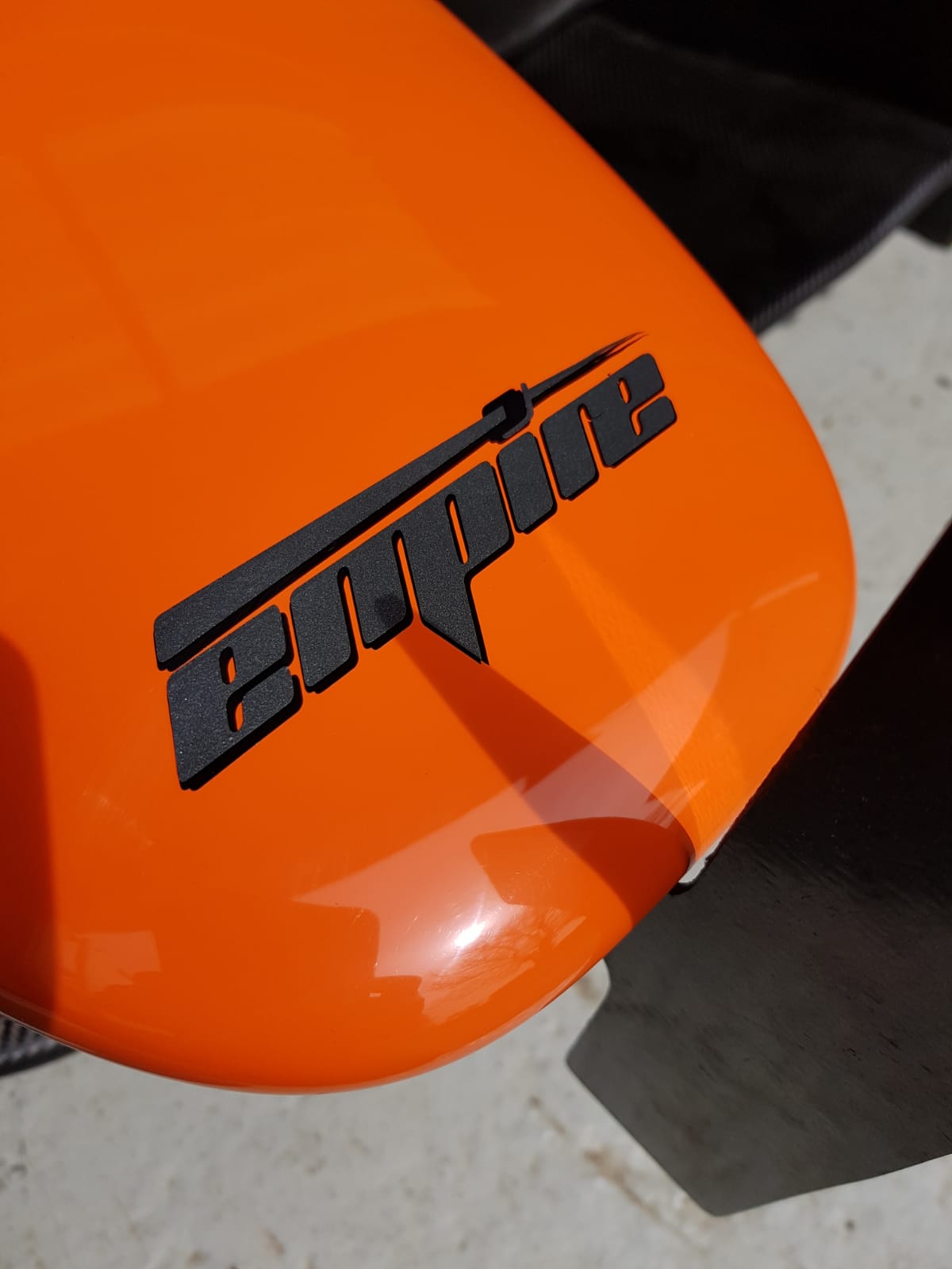 Empire Evo 3 racing car competing on a hill climb