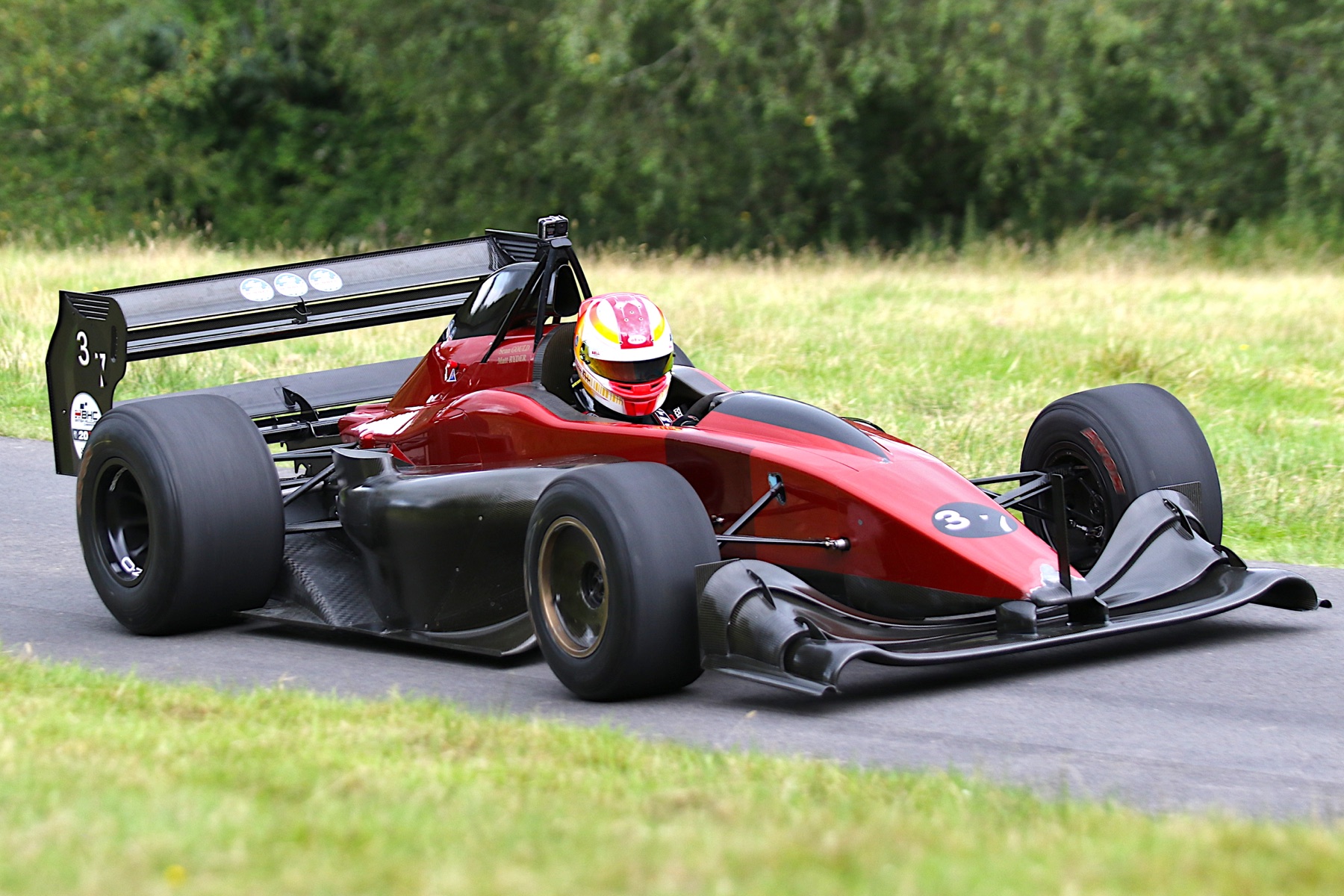 Matt Ryder competing at Wiscombe Park